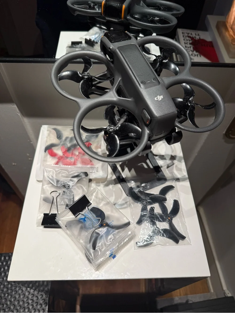 DJI Gray Drone Controller and Headset Accessory Kit